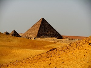 To the pyramids and beyond but only if you're healthy to make the journey!